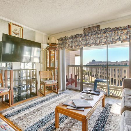 Galveston Retreat With Balcony And Gulf Views! Apartment Luaran gambar