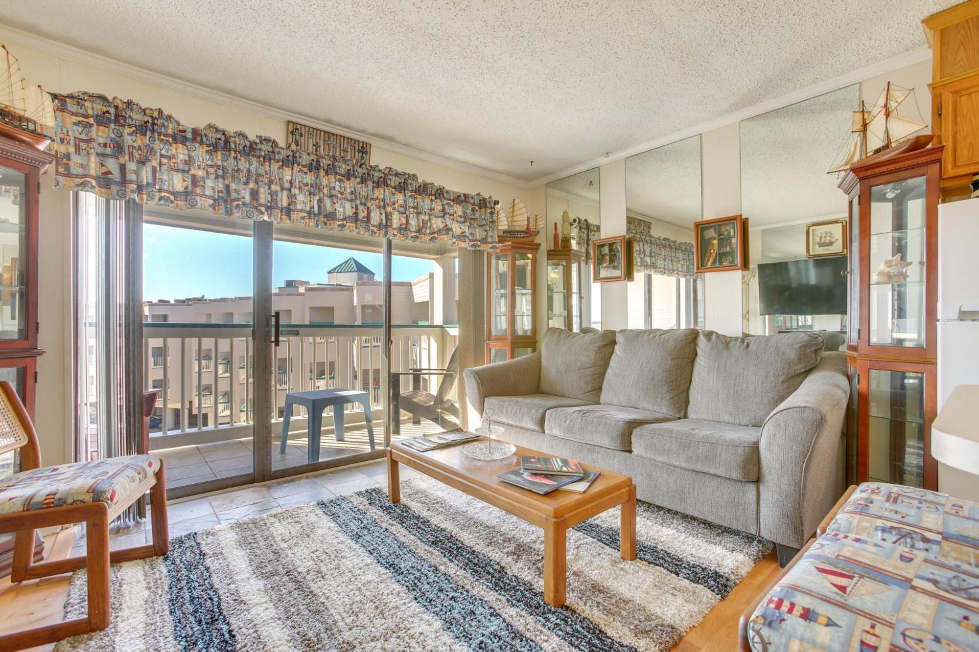 Galveston Retreat With Balcony And Gulf Views! Apartment Luaran gambar